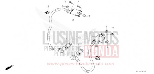 IGNITION COIL ADV750N de 2022